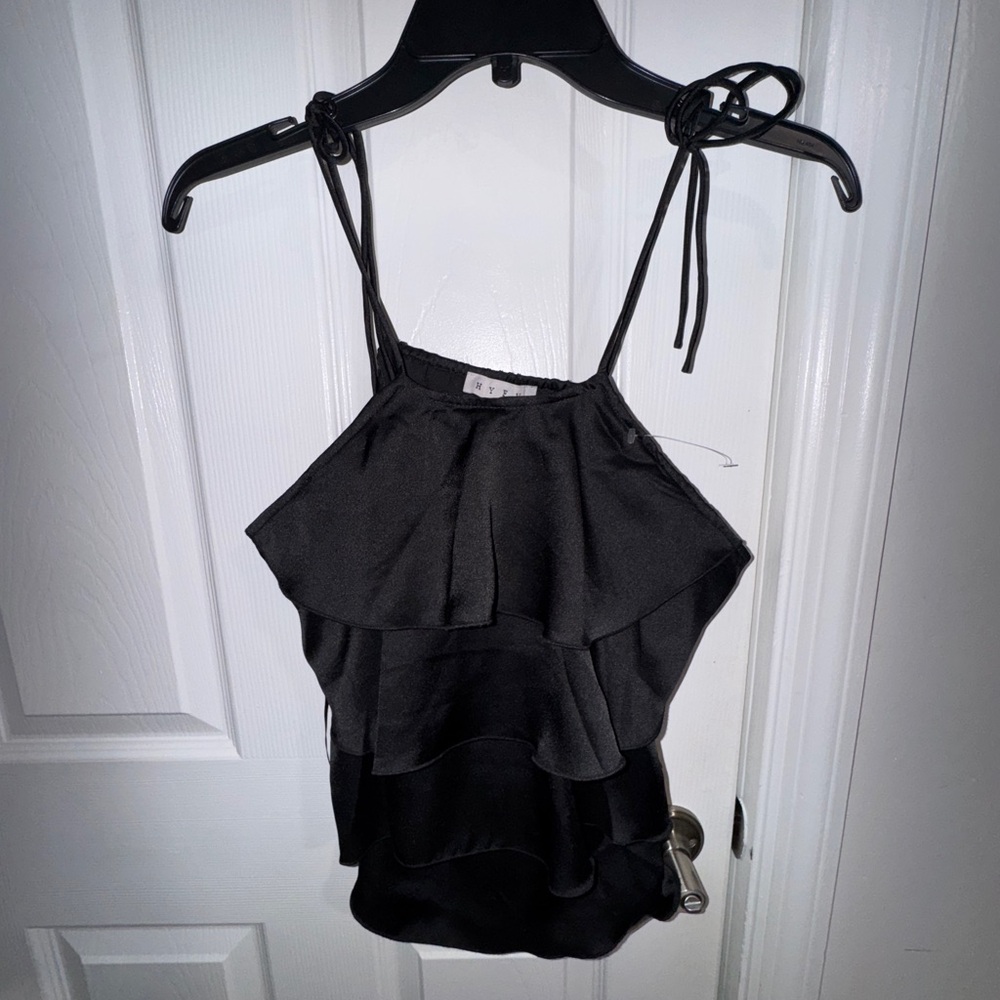 Elegant Black Sleeveless Top